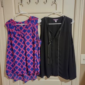 Selling 2 Shell blouses from my Stich Fix collection
